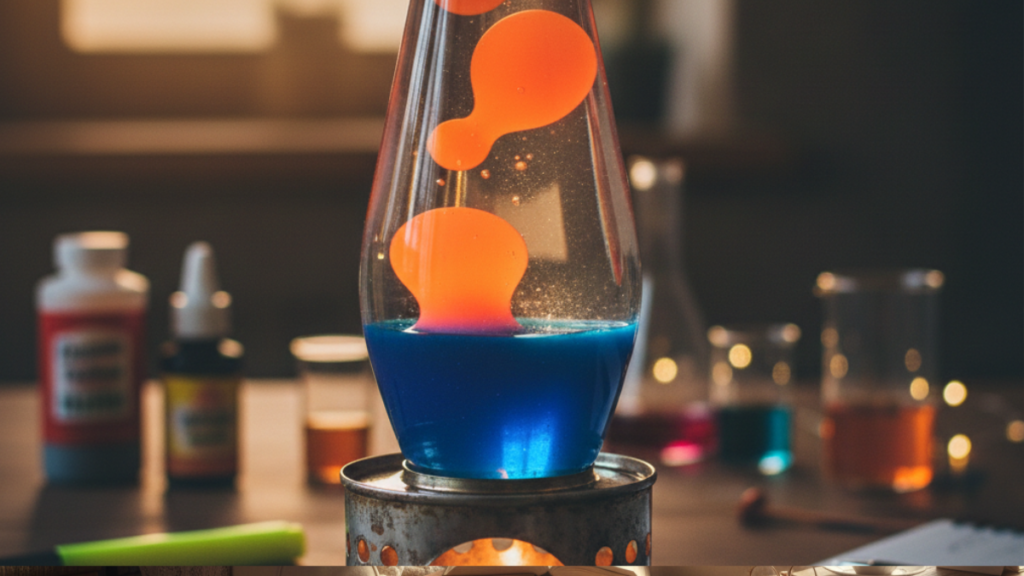 lampara de lava casera