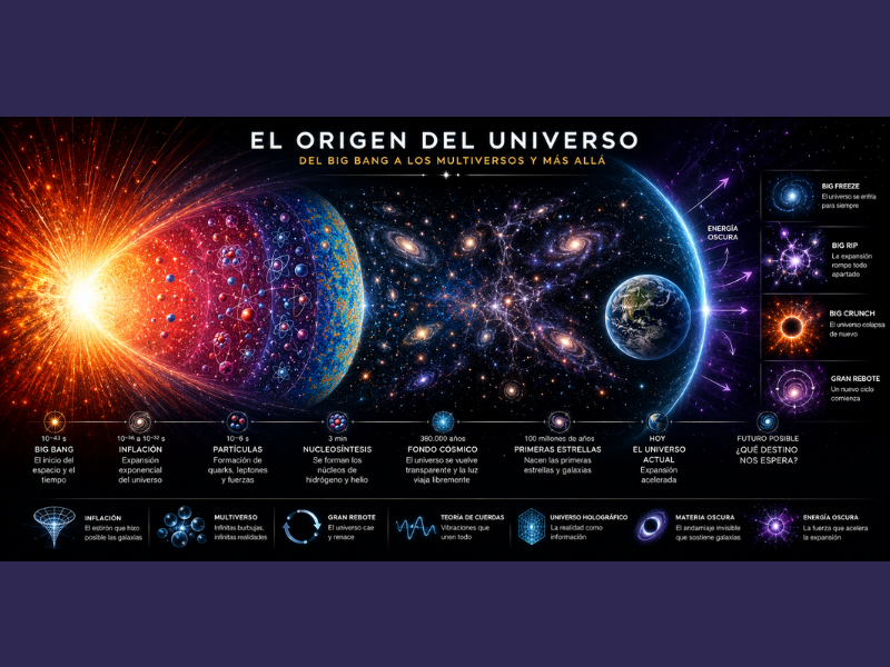 teorias del origen del universo