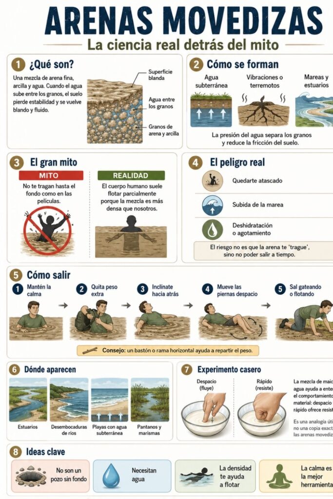Quicksand arenas movedizas b Quicksand arenas movedizas f infografia